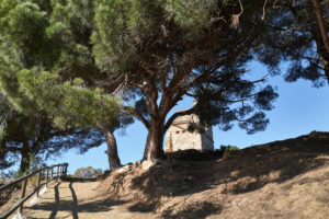 Torrets de Telegrafia Òptica an der Costa del Maresme.