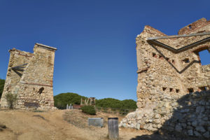 Torrets de Telegrafia Òptica an der Costa del Maresme.