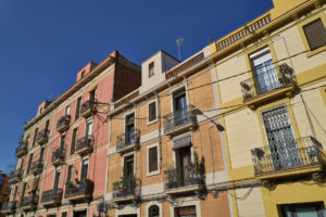 Bauten aus der Gründerzeit von Poblenou Barcelona.