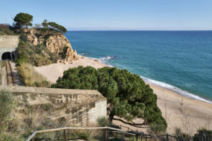Cala Roca Grossa südlich von Calella.