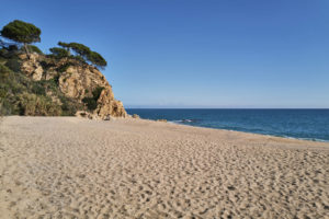 Cala Roca Grossa südlich von Calella.