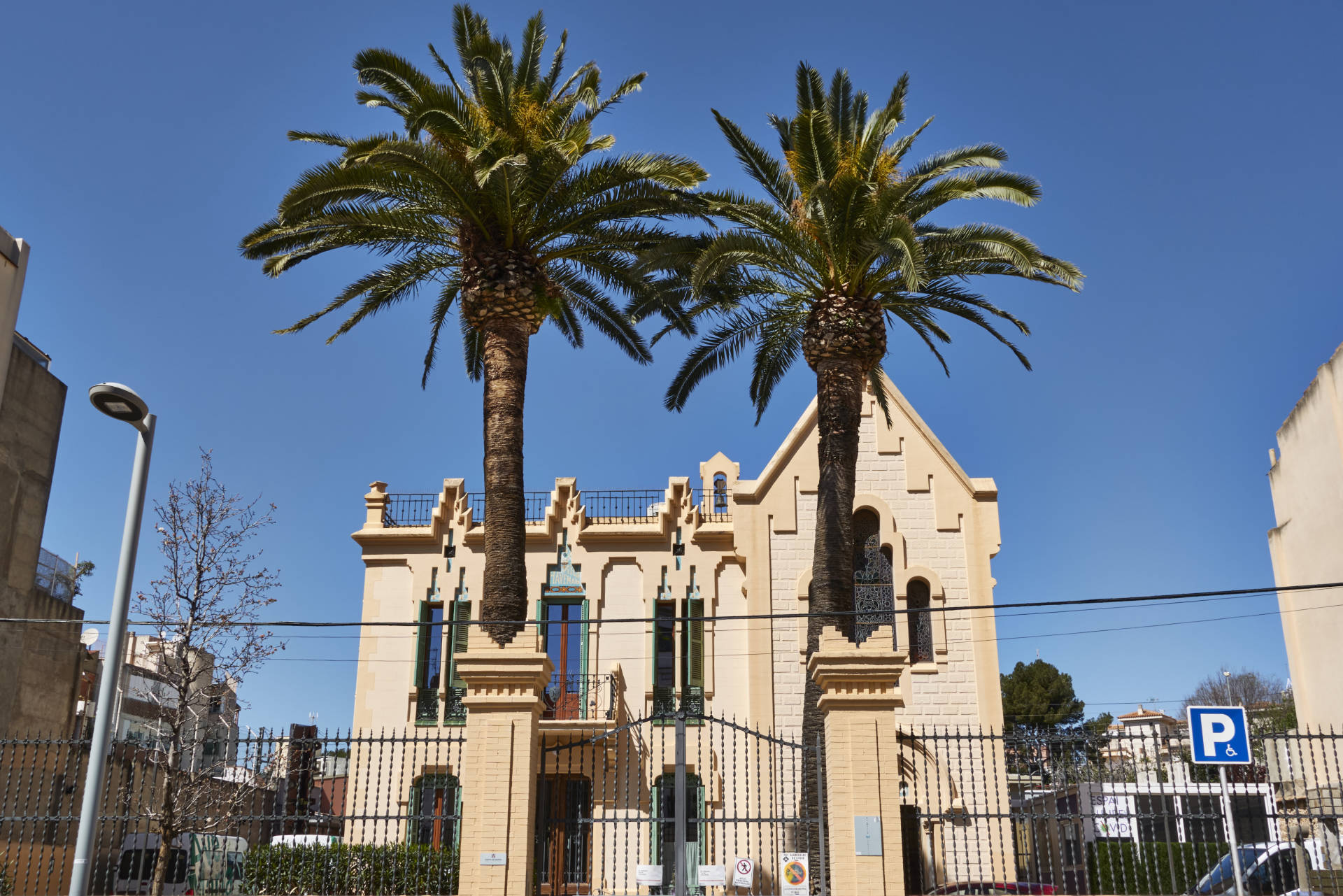 Die Villa Havemann in Sitges.