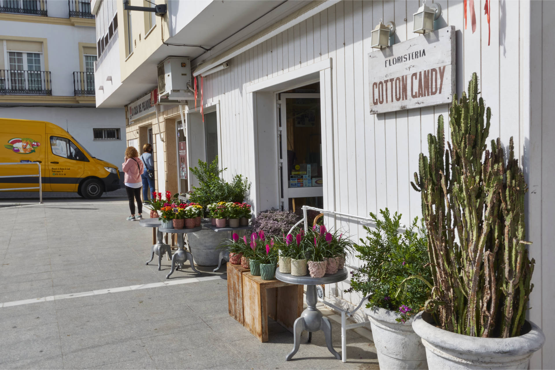 Floristería Cotton Candy in Conil de la Frontera.