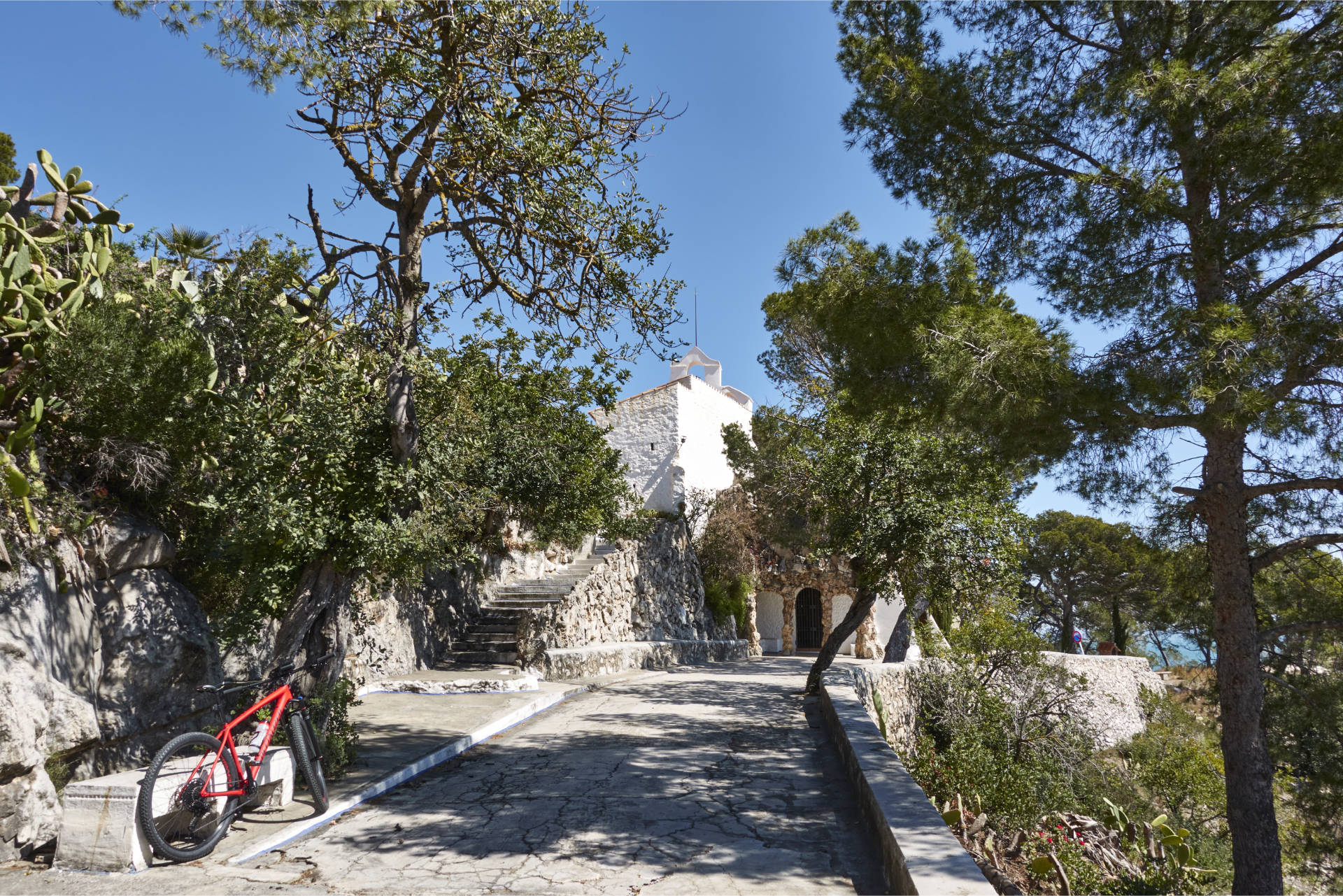 Ermita de Trinitat de Sitges.