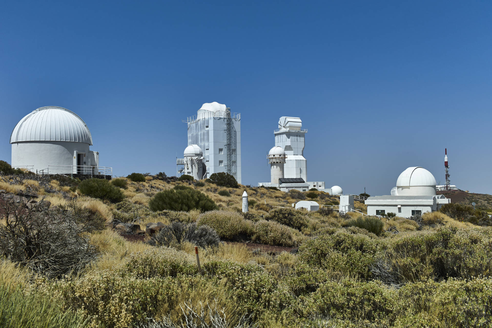 Das Observatorium am Teide de Tenerife.