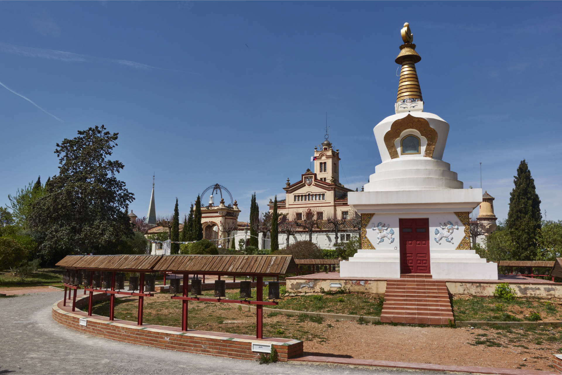 Das buddhistische Kloster Sakaya Tashi Ling.