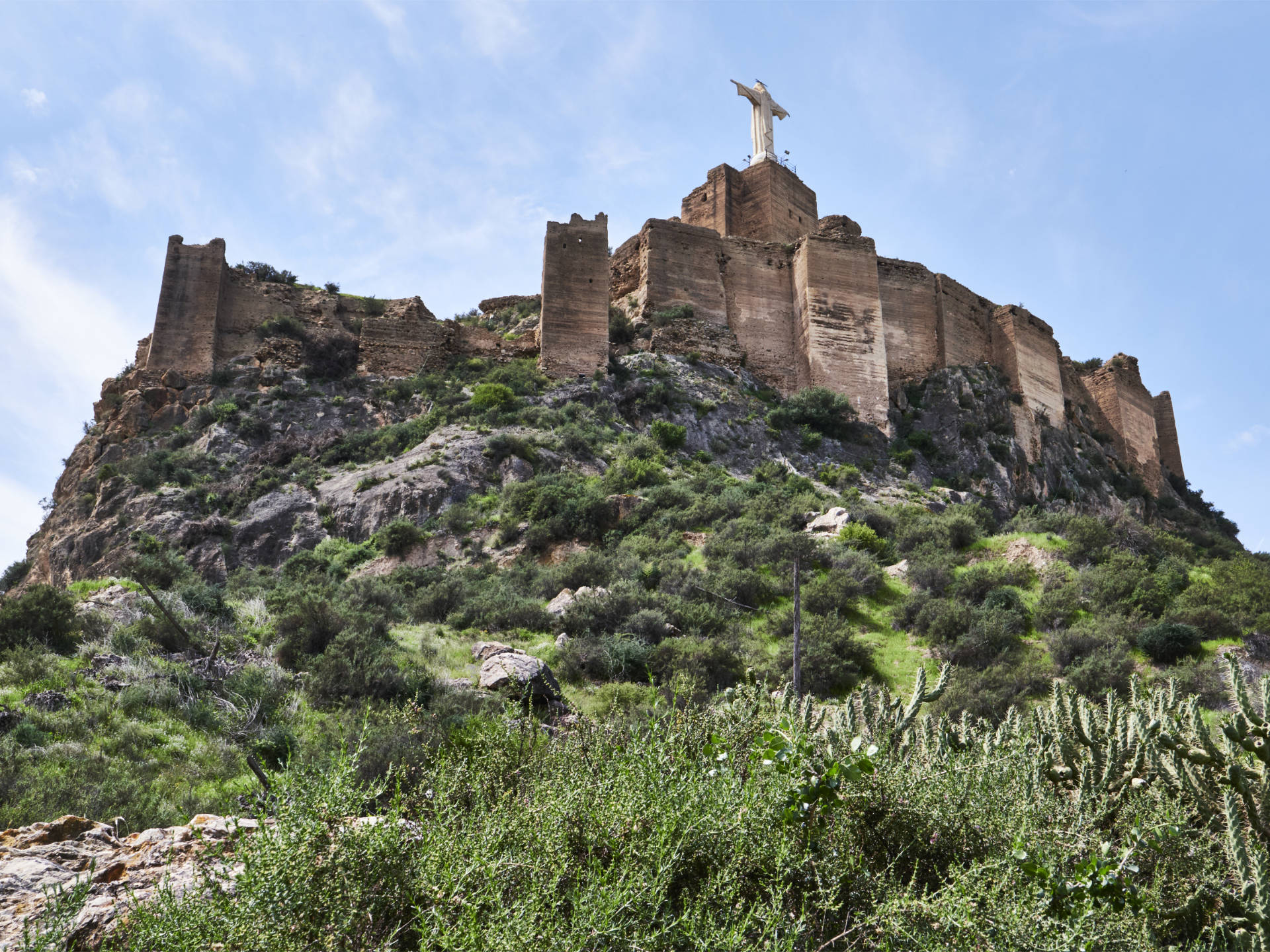 Castillo de Monteagudo Murcia.