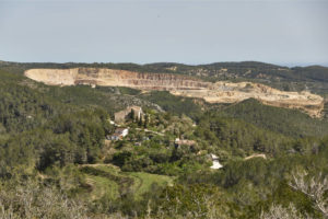 Am Collet de la Fita (223m).