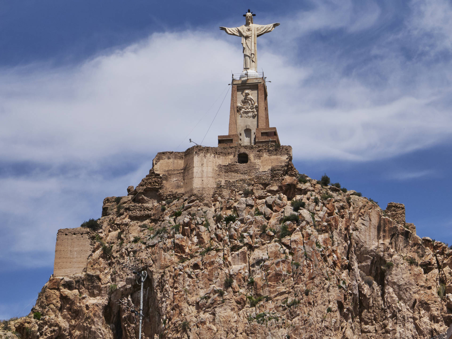 Castillo de Monteagudo Murcia.