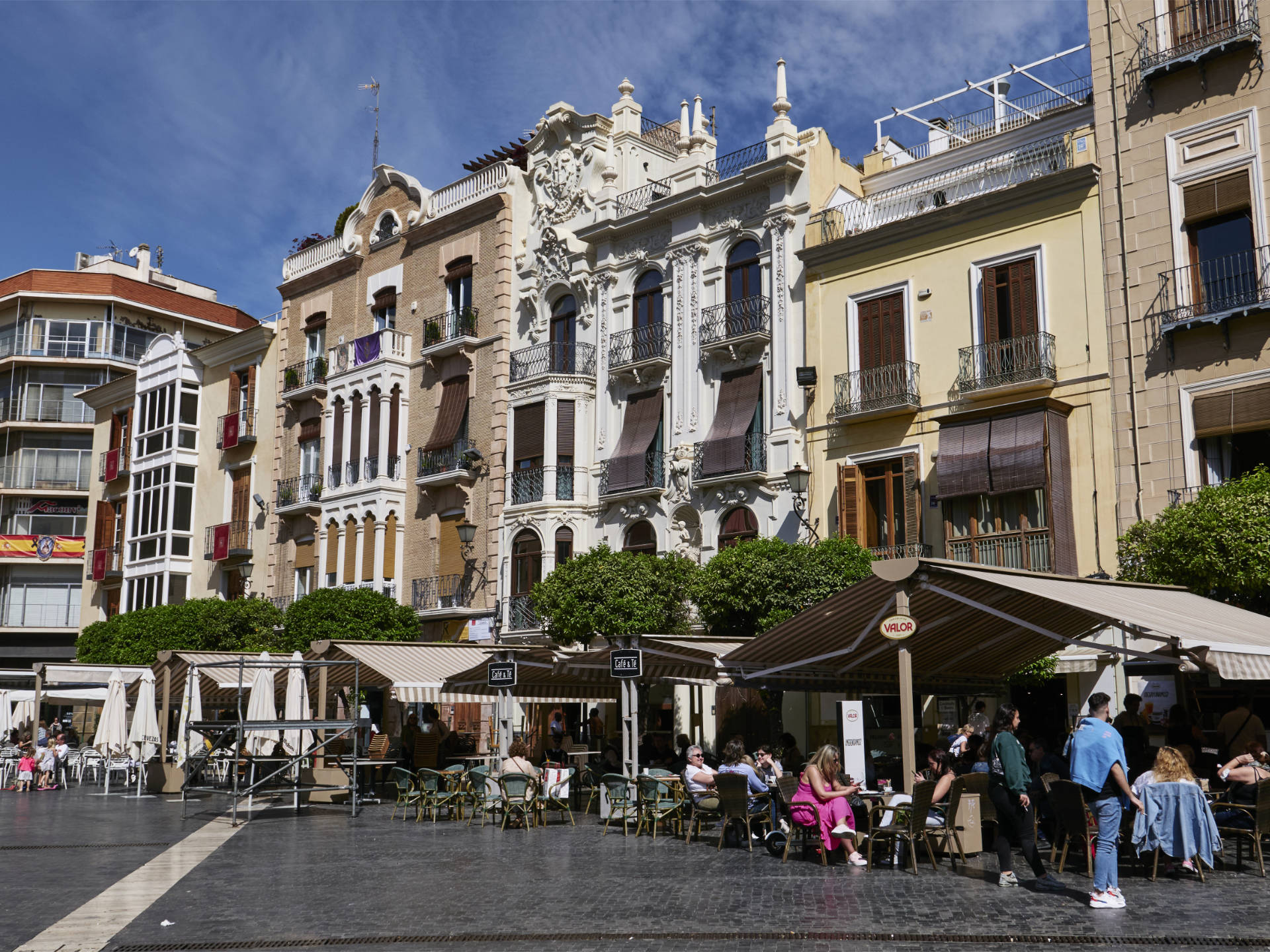 Plaza del Cardinal Belluga Murcia.