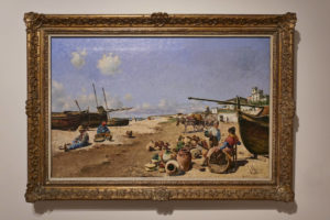 Playa de Sitges 1884 | Joaquim de Miró i Argenter | Museu del Cau Ferrat.