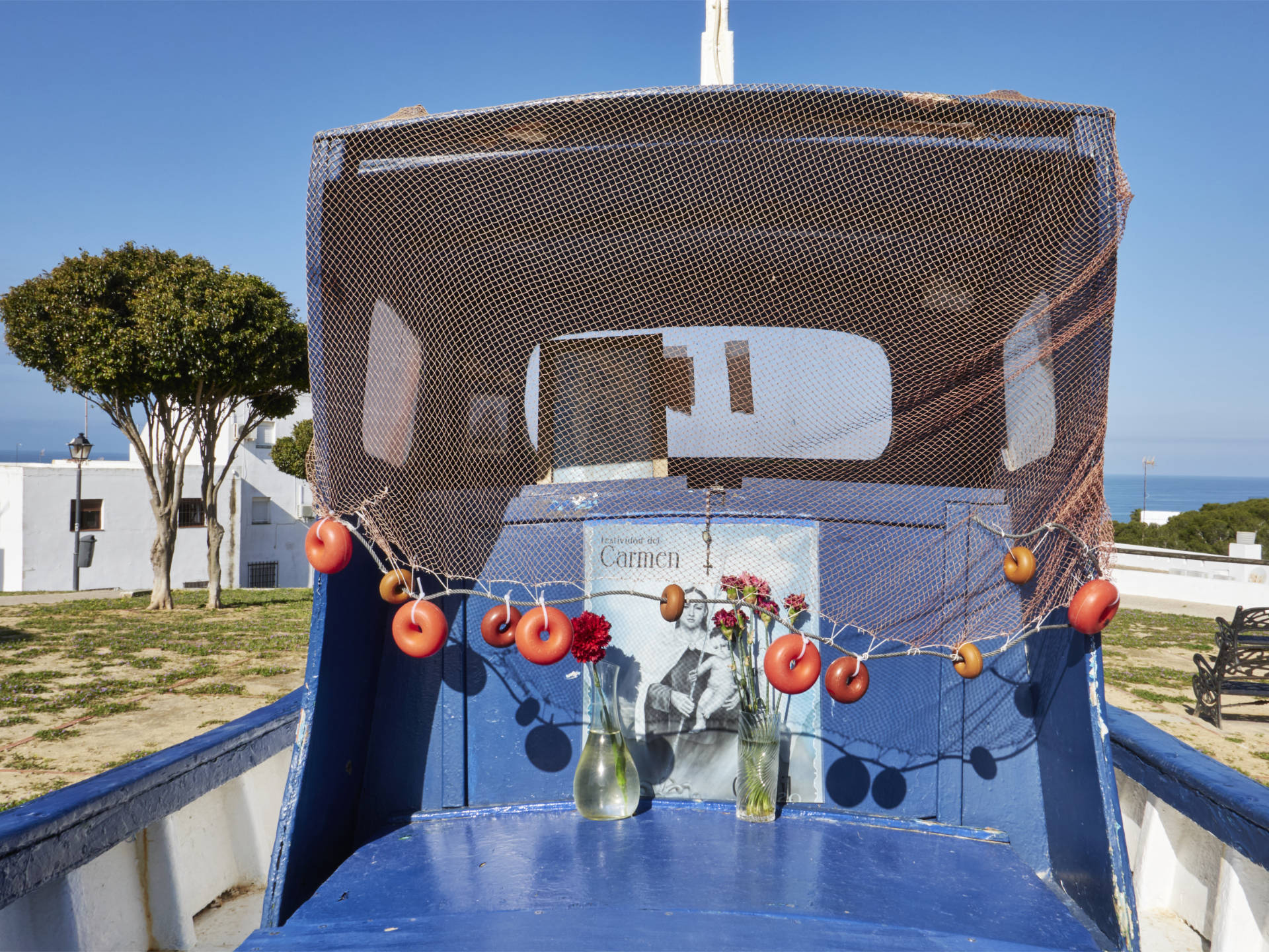 Der Plaza de Molino im Barrio de las Flores, Conil de la Frontera.