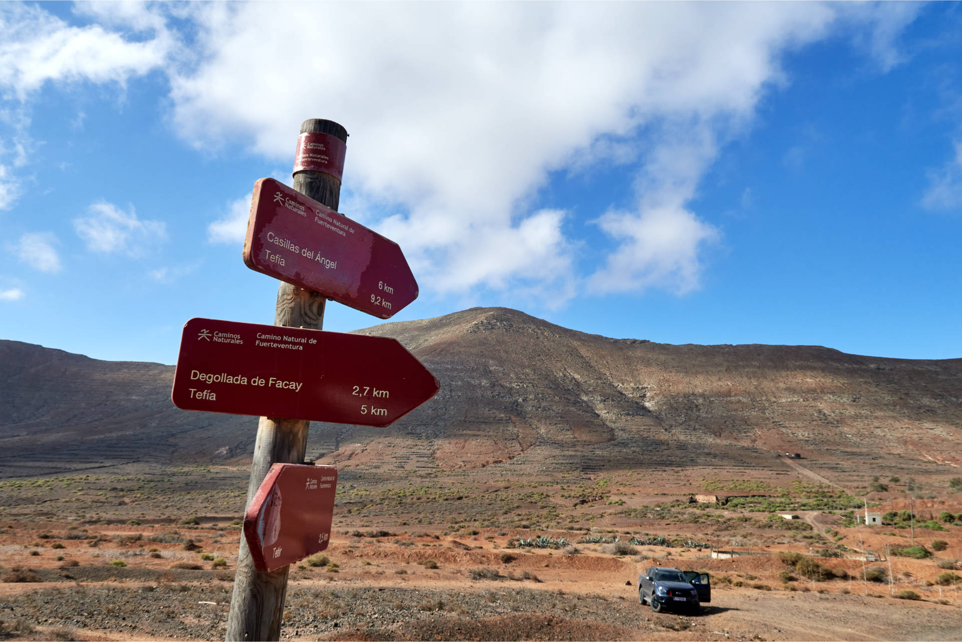 Startlinie nahe dem Cortijo de la Sargenat – viel Platz zum Parken.