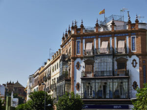 c / San Jacinto am Plaza del Altozano Sevilla.