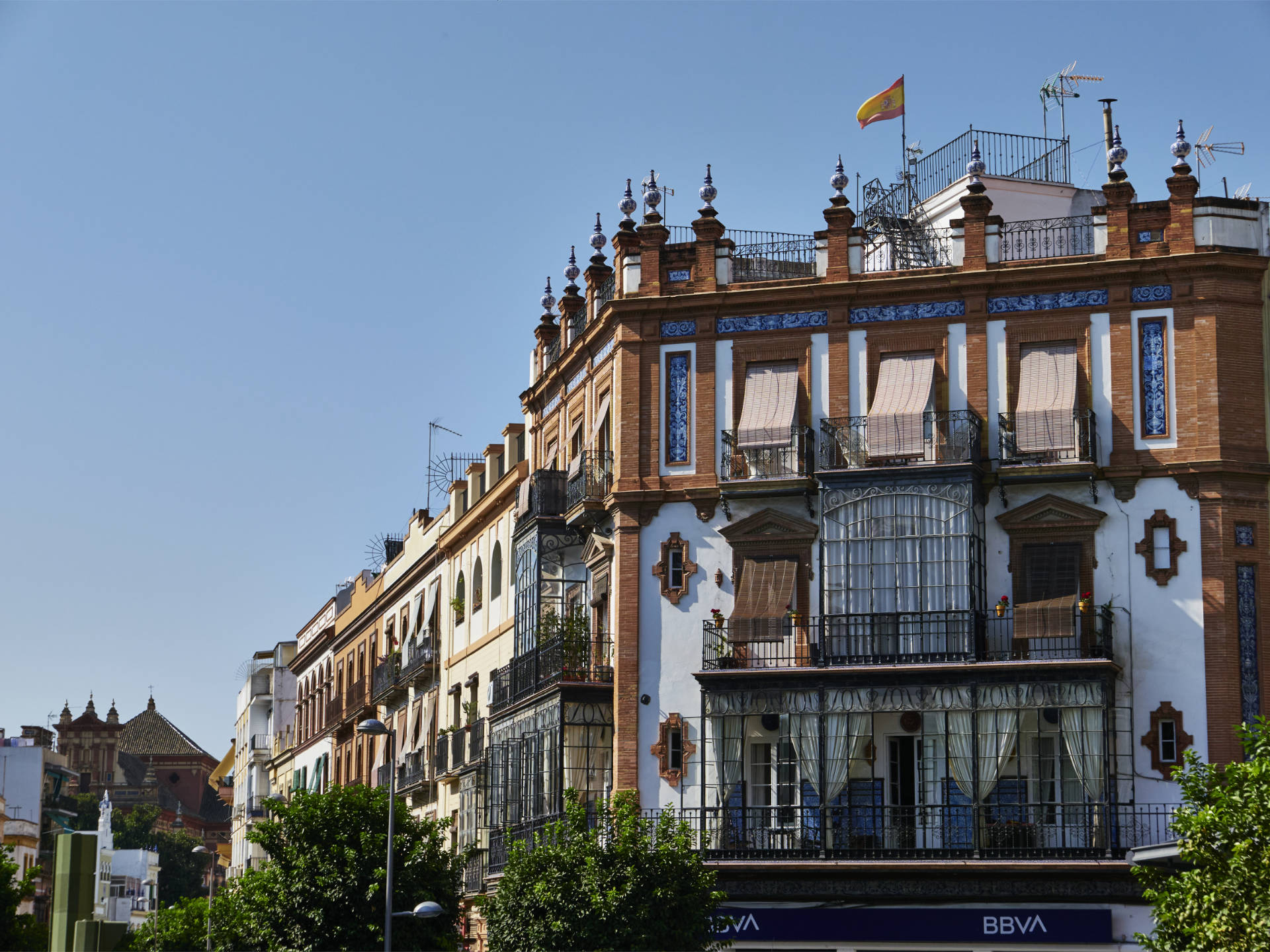 c / San Jacinto am Plaza del Altozano Sevilla.