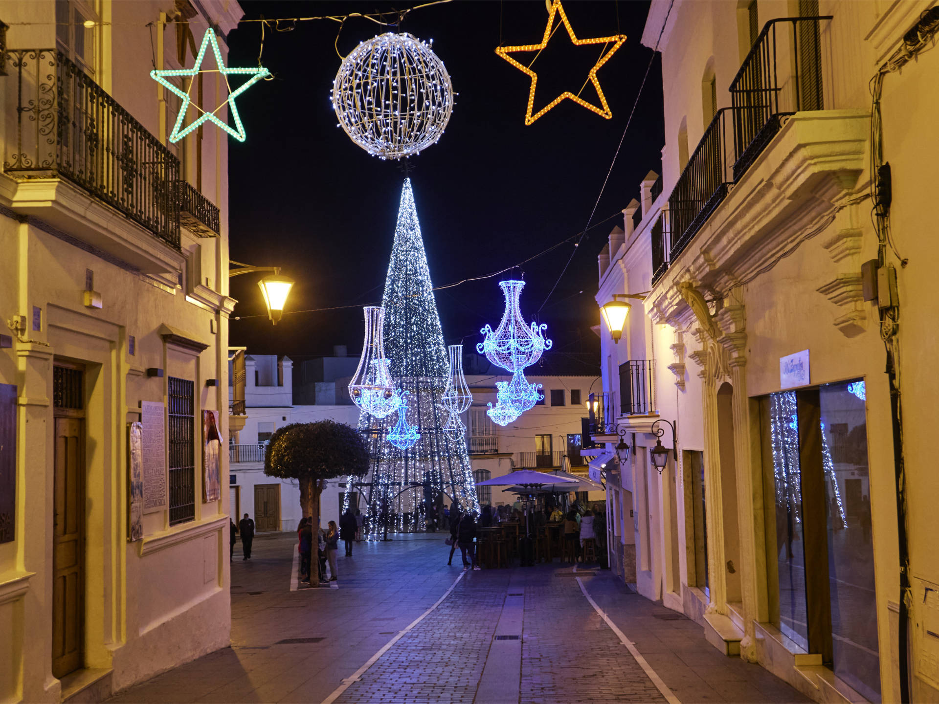 Weihnachten in Conil de la Frontera.