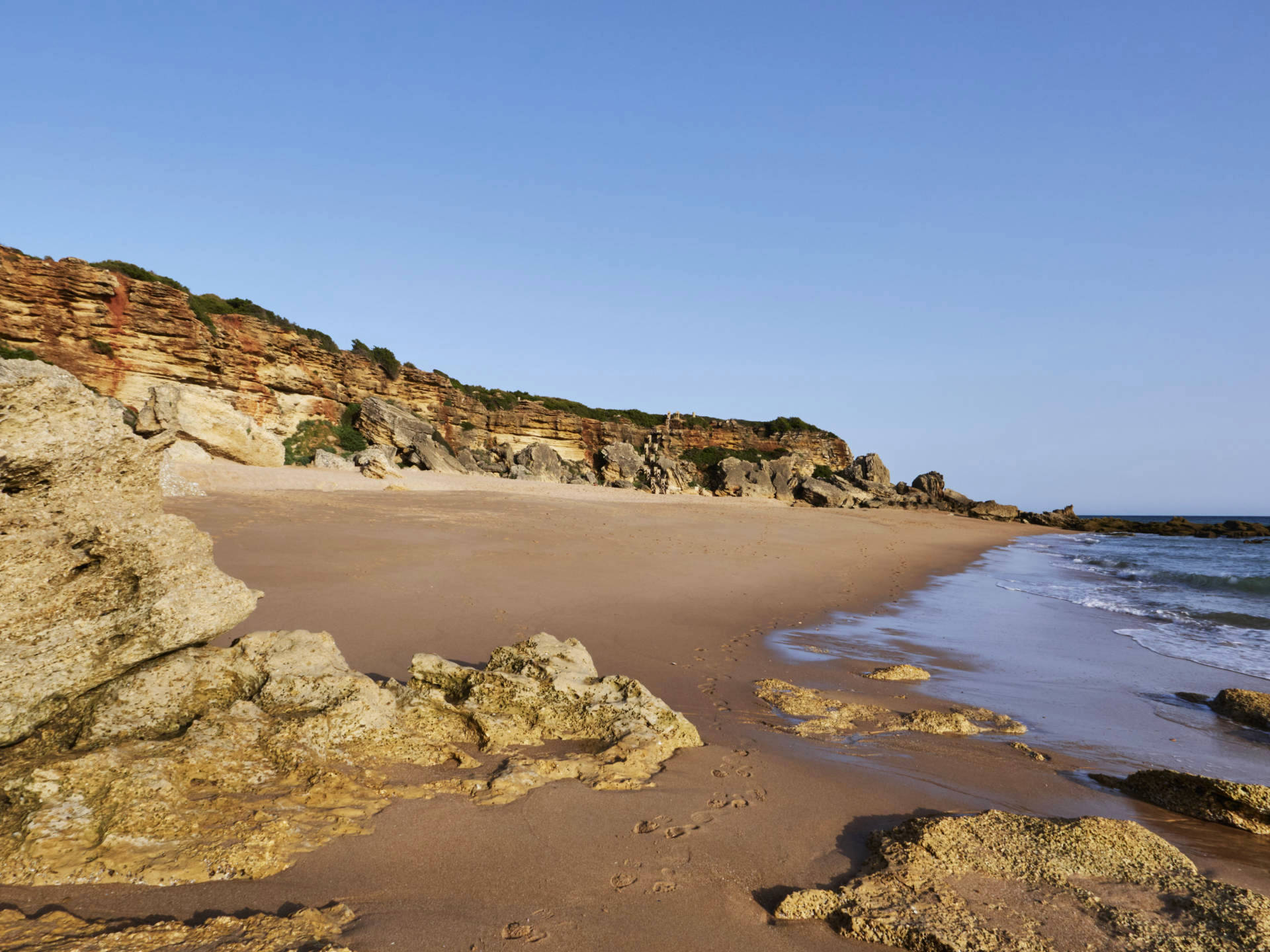 Die Calas de Roche an der Costa de la Luz.