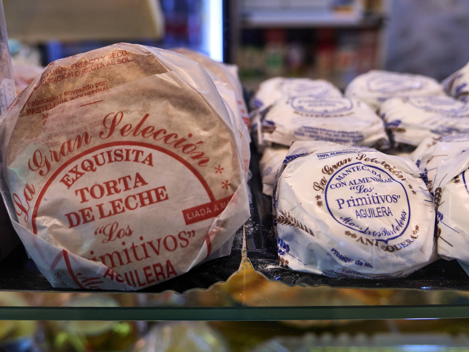 Torta de Leche im Mercado de Triana Sevilla.