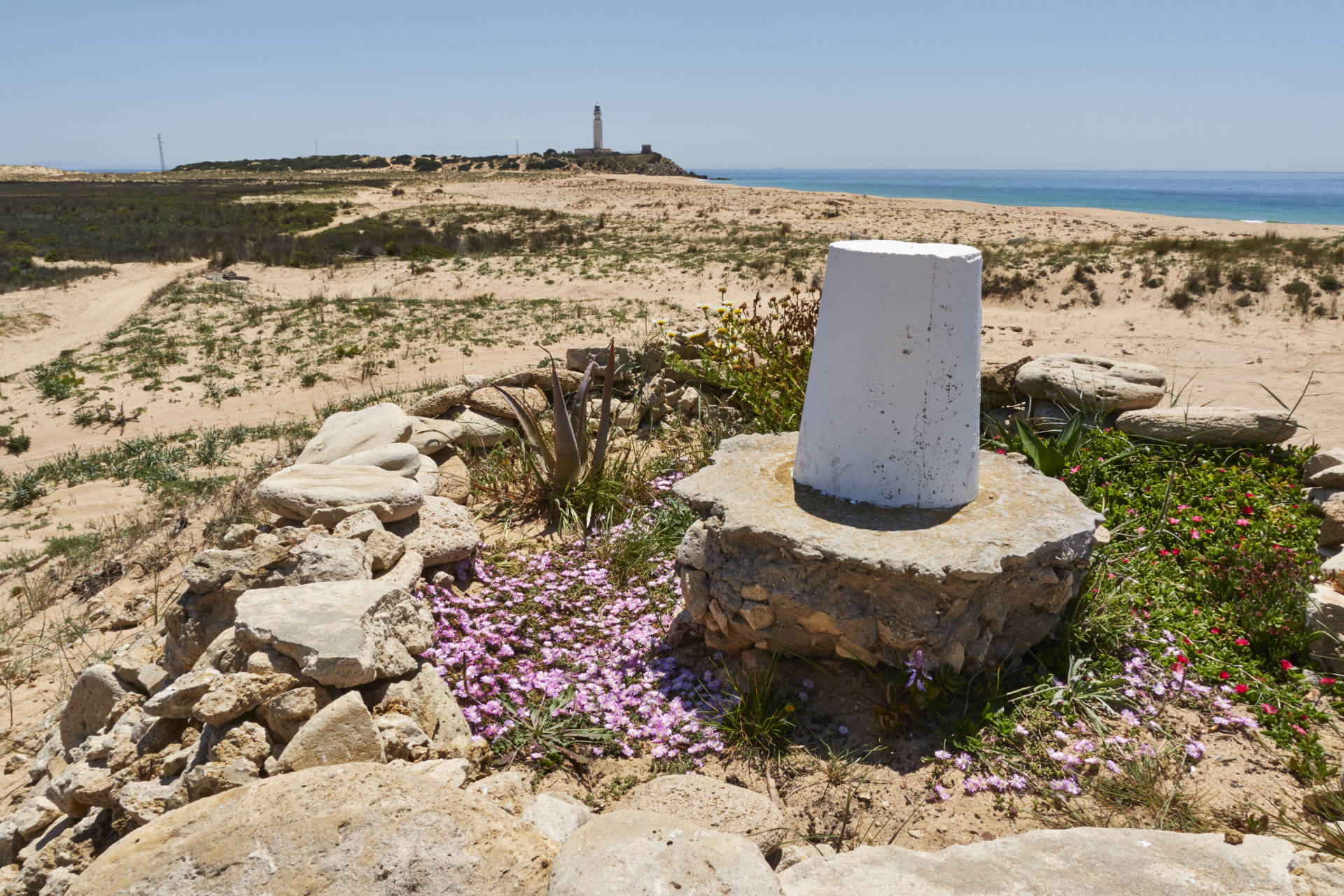 Am alten Bunker am Playa de las Pumas.