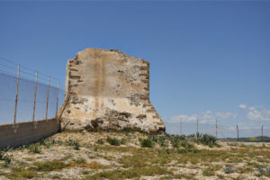 Reste des maurischen Wachturms am Cabo de Trafalgar.