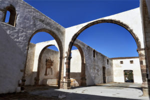 Das alte Franziskaner Kloster San Buenaventura.