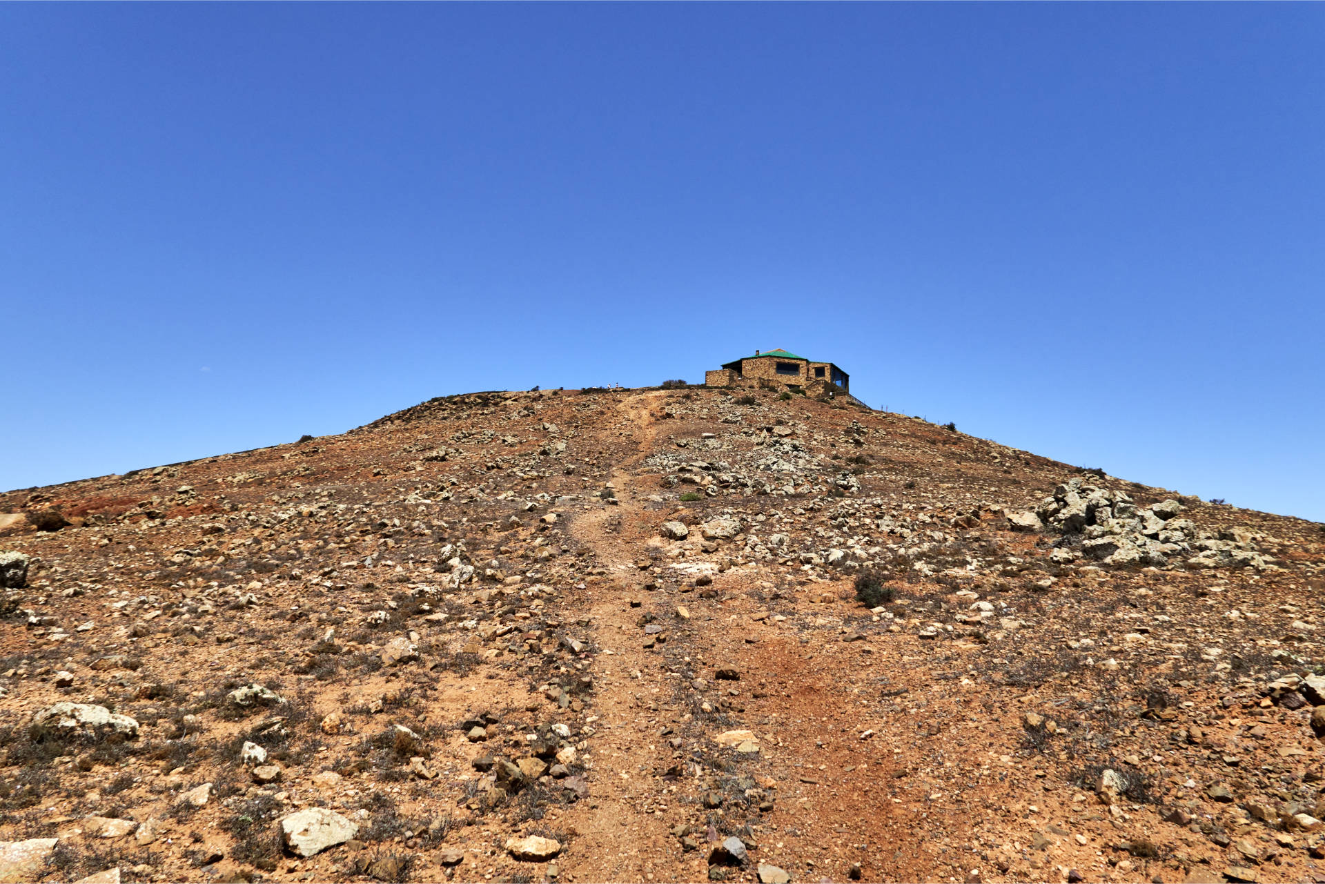 Anstieg zum Mirador Morro de Velosa.