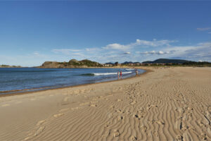 Playa del Joyel im Naturschutzgebiet von Noja.