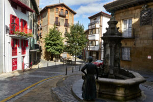 Fuente de la Aguadora an der Angeles Sorazu Kalea.