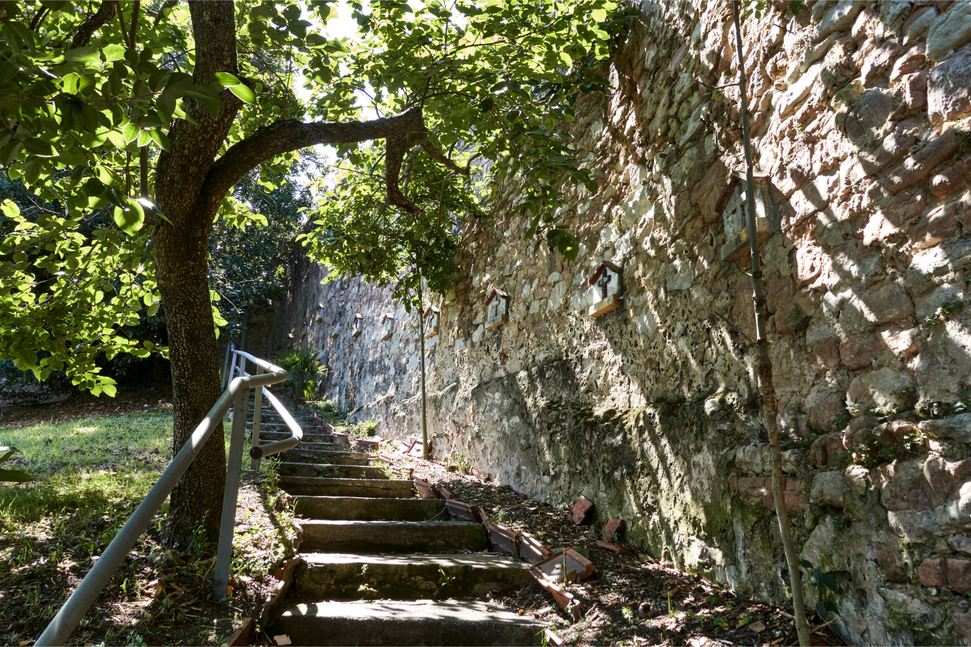 Jardín del Convento o Komentuaren Lorategia in Zumaia.