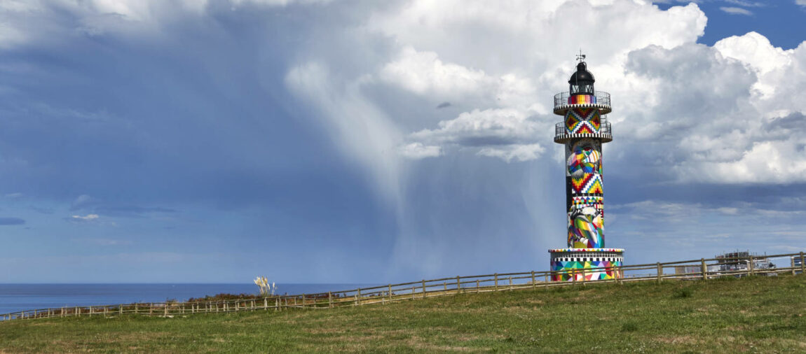 Der Faro de Ajo in Kantabrien Spanien.