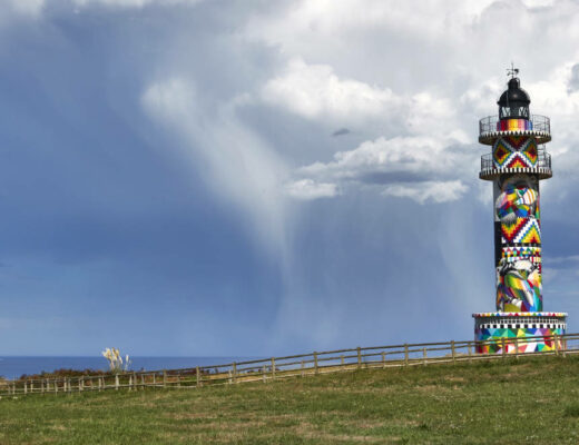 Der Faro de Ajo in Kantabrien Spanien.