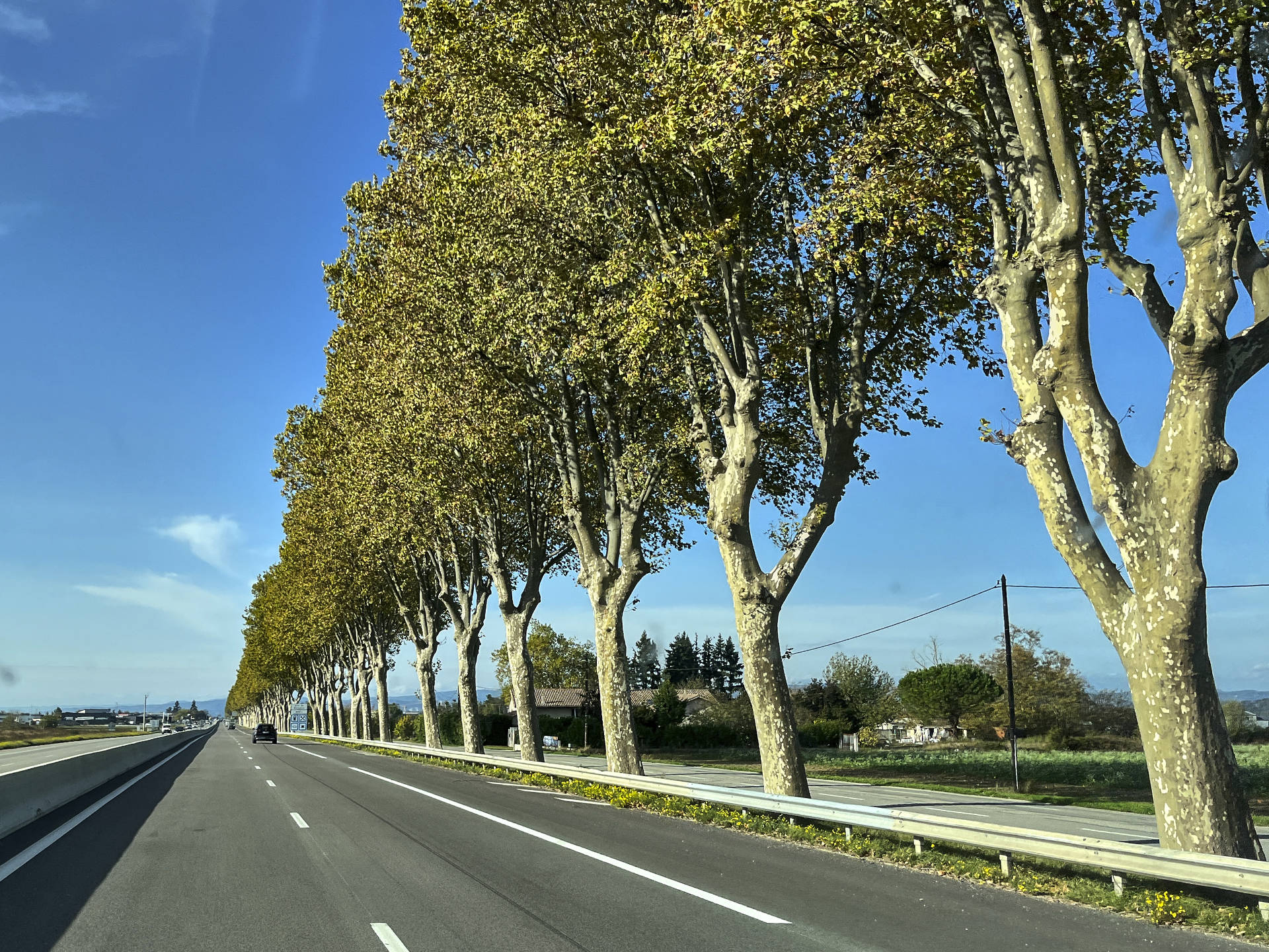 Unterwegs Richtung Südfrankreich.