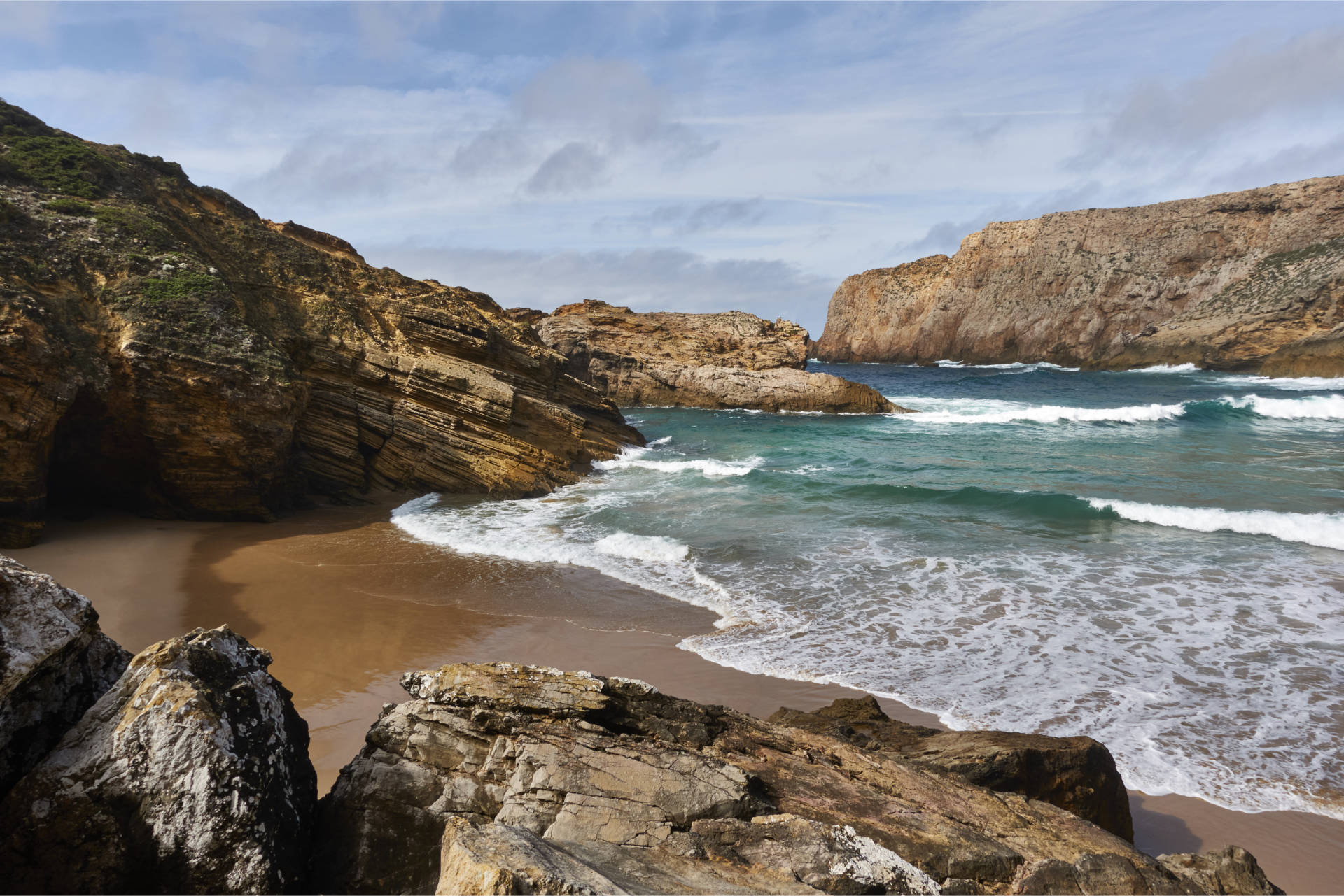 Ponta dos Arquizes – ein letzter Blick im Nachmittagslicht auf das Naturjuwel.