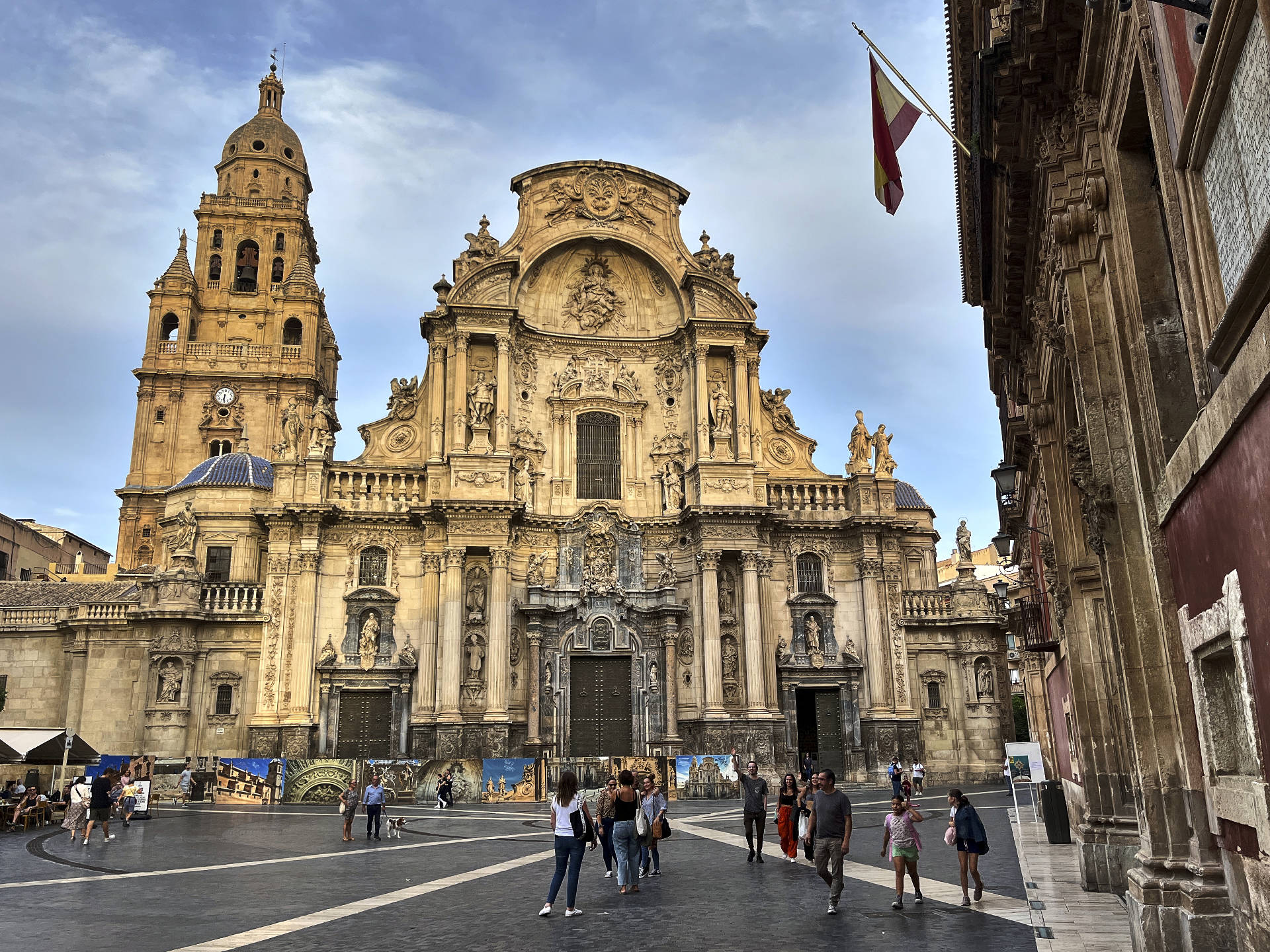 Die Kathedrale von Murcia.