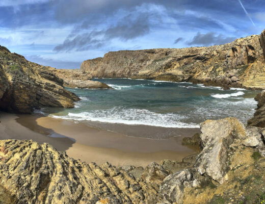 Cabo de São Vicente Ponta dos Arquizes Portugal.