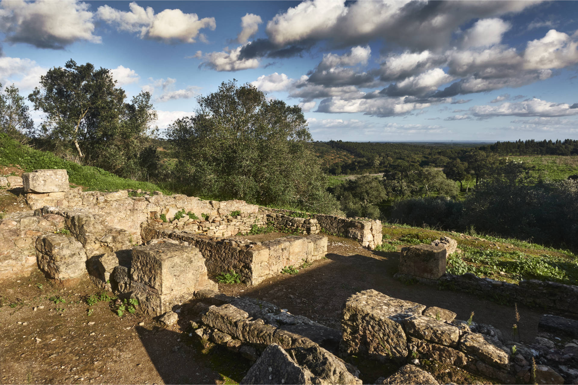 Das Gästehaus der Ruinas de Miróbriga Santiago do Cacém Portugal.