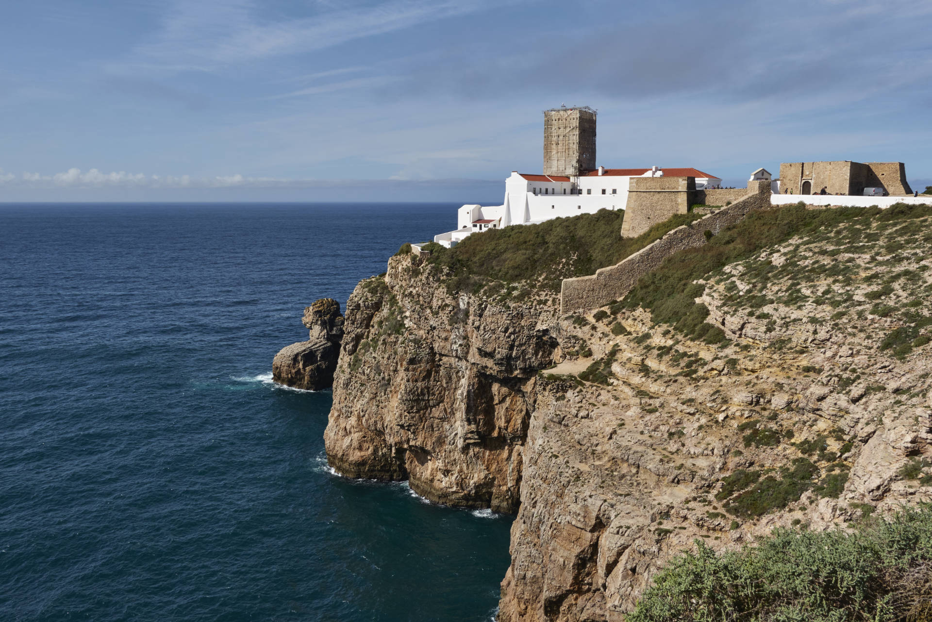 Farol do Cabo de São Vicente Portugal – die Südwestspitze des europäischen Festlands.