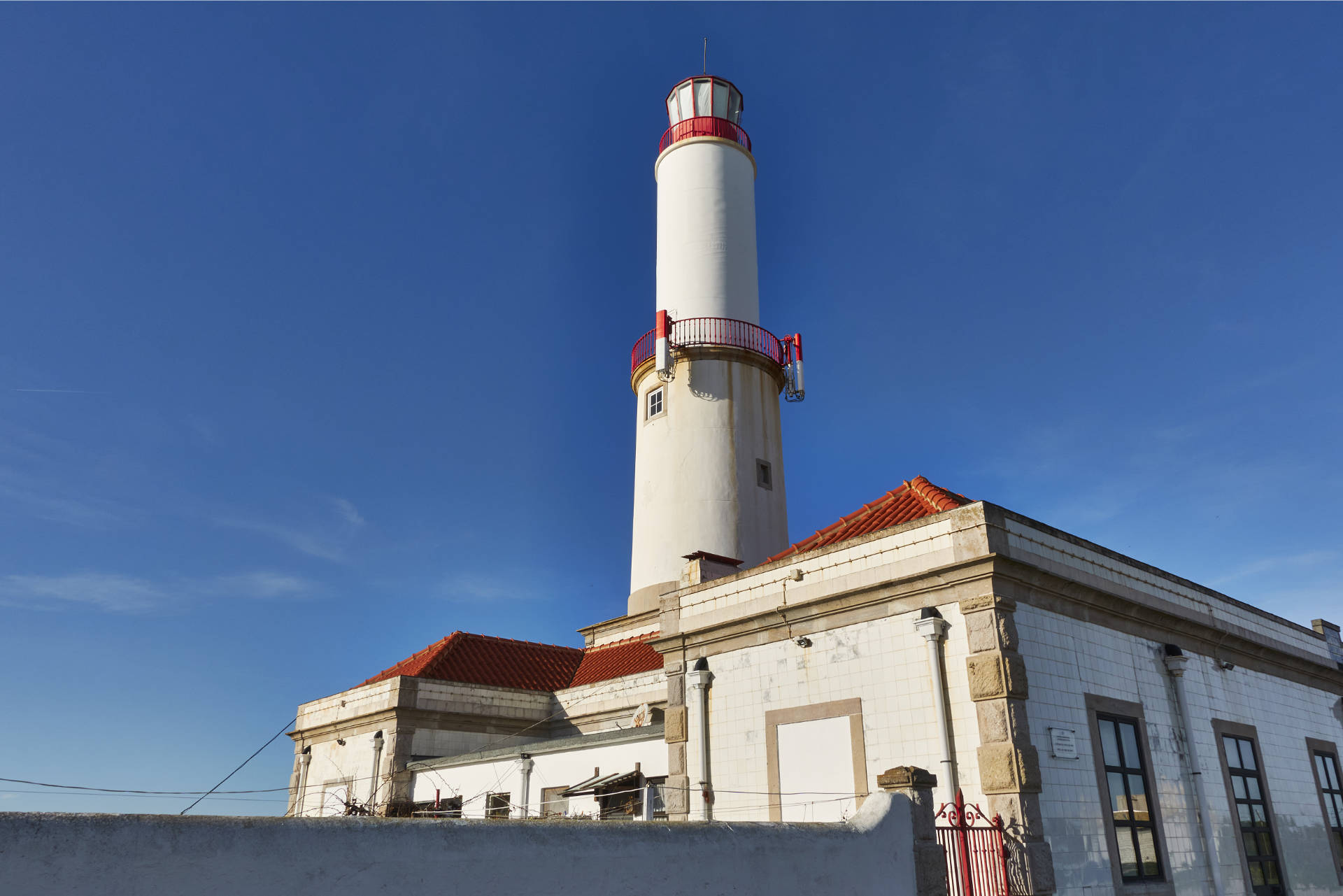 Farol do Cabo de Sines Alentejo Litoral Portugal.