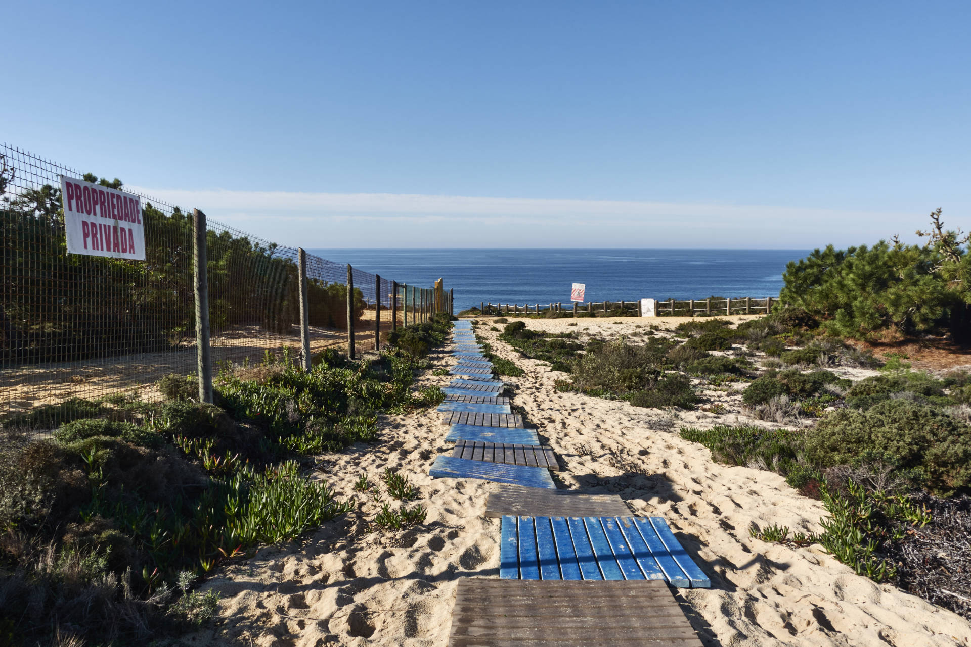 Der kürzeste Weg zum Praia do Galé.