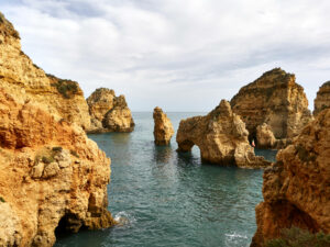 Ponta da Piedade – Naturdenkmal an der Südküste der Algarve.
