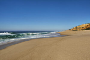Praia do Galé – endloser, feiner Sand.