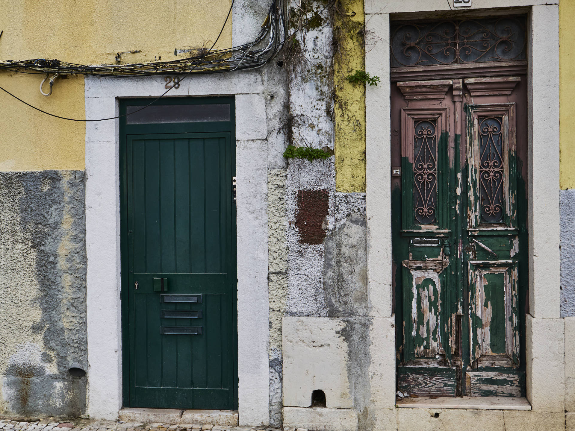 Verfall am Miradouro de São Sebastiao in Setúbal