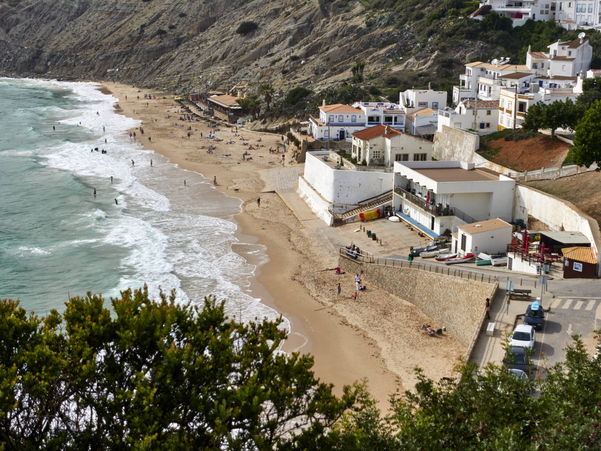 Burgau, Südküste der Algarve und südlichster Punkt der Costa Vincentina.