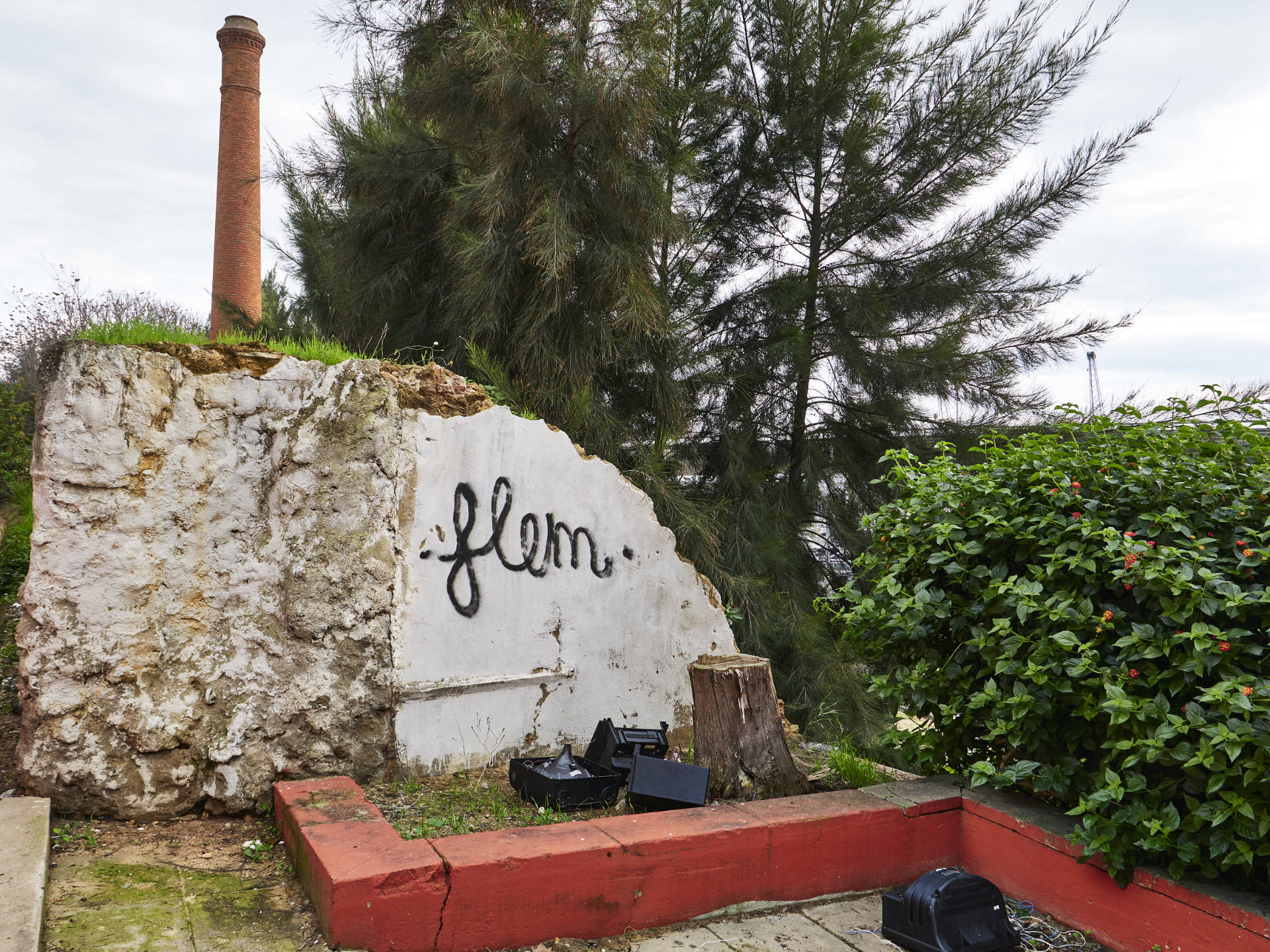 Relikte einer bessern Zeit – Industrieruine in Setúbal.