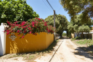 Der Küstentrail von Conil de la Frontera Richtung Barbate, der am Playa Mangueta Richtung Kreisverkehr A-2233 verlassen wird.
